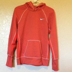 Nike Orange Therma Hoodie